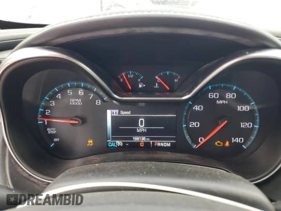 2015 Chevrolet Impala LT with VIN 2G1115SL9F9243237, listed as a Copart auction lot 81146265 with 168,136 mi miles and Salvage title. Bid and sale history available at DreamBid. Image 9.