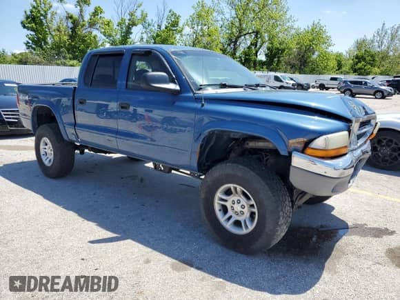 2004 Dodge Dakota SLT z VIN 1D7HG48N24S563945, wystawiony jako Copart lot #55990595 z przebiegiem 169 684 mil mil oraz Szkoda całkowita • Salvage title. Historia ofert i sprzedaży dostępna na DreamBid. Obrazek 4.