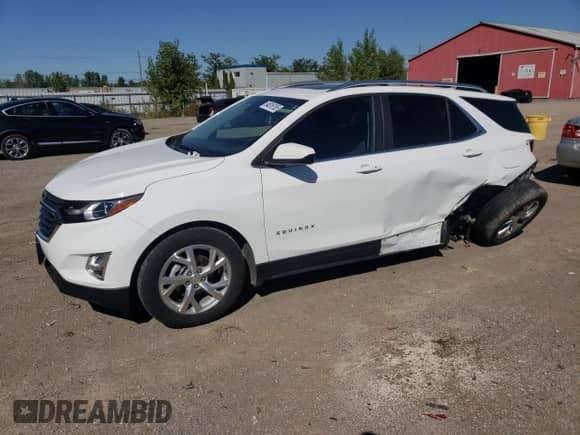 2021 Chevrolet Equinox LT с VIN 2GNAXKEV3M6108813, выставлен на аукционе Copart как лот 84016765 с пробегом 37 407 миль миль и Списание • Salvage title. История ставок и продаж доступна на DreamBid. Изображение 1.