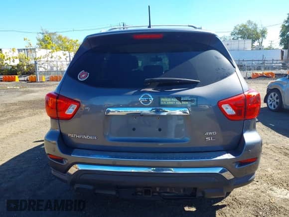 2017 Nissan Pathfinder S with VIN 5N1DR2MM6HC629302, listed as a IAAI auction lot 43405828 with 230,226 mi miles and . Bid and sale history available at DreamBid. Image 16.