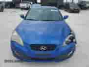 2010 Hyundai Genesis Coupe with VIN KMHHU6KH8AU020919, listed as a Copart auction lot 52169425 with 115,399 mi miles and Salvage title. Bid and sale history available at DreamBid. Image 5.