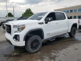 2021 GMC Sierra 1500 AT4 z VIN 3GTP9EEL5MG416308, wystawiony jako Copart lot #62865945 z przebiegiem 100 871 mil mil oraz Czysty tytuł • Clean title. Historia ofert i sprzedaży dostępna na DreamBid. Obrazek 1.