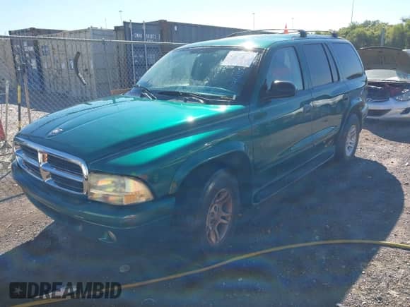 2002 Dodge Durango with VIN 1B4HR58N42F219613, listed as a IAAI auction lot 43459677 with 196,052 mi miles and . Bid and sale history available at DreamBid. Image 2.