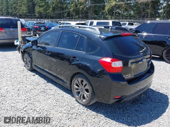 2015 Subaru Impreza Special Sports Premium with VIN JF1GPAU62F8318197, listed as a IAAI auction lot 42736467 with 156,799 mi miles and . Bid and sale history available at DreamBid. Image 3.