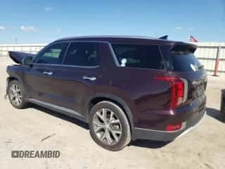 2022 Hyundai Palisade SEL z VIN KM8R44HEXNU435350, wystawiony jako Copart lot #86727115 z przebiegiem 54 356 mil mil oraz Szkoda całkowita • Salvage title. Historia ofert i sprzedaży dostępna na DreamBid. Obrazek 2.