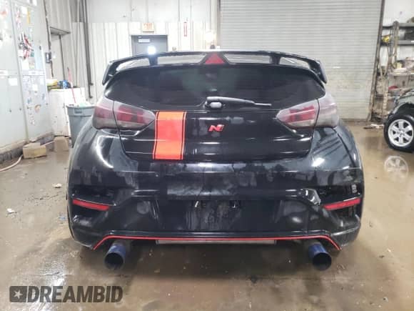 2019 Hyundai Veloster N z VIN KMHT36AHXKU001840, wystawiony jako Copart lot #45695305 z przebiegiem 65 104 mil mil oraz Szkoda całkowita • Salvage title. Historia ofert i sprzedaży dostępna na DreamBid. Obrazek 6.