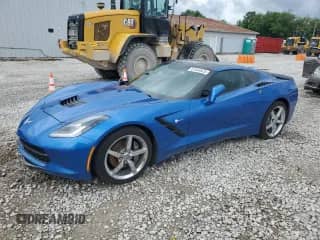 2014 Chevrolet Corvette 2LT with VIN 1G1YD2D74E5130618, listed as a Copart auction lot 61565525 with 49,891 mi miles and Salvage title. Bid and sale history available at DreamBid. Image 1.