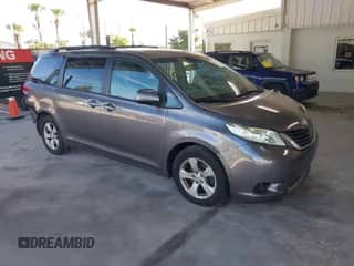 2012 Toyota Sienna LE AAS with VIN 5TDKK3DC6CS193748, listed as a IAAI auction lot 43190621 with 197,152 mi miles and . Bid and sale history available at DreamBid. Image 1.