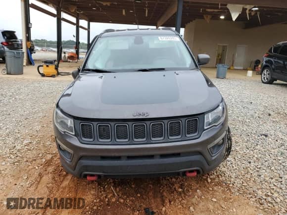 2020 Jeep Compass Trailhawk with VIN 3C4NJDDB7LT163175, listed as a Copart auction lot 68119685 with Not provided miles and Salvage title. Bid and sale history available at DreamBid. Image 5.