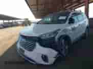 2017 Hyundai Santa Fe Limited Ultimate z VIN KM8SR4HF8HU222221, wystawiony jako IAAI lot #42951576 z przebiegiem 148 525 mil mil oraz . Historia ofert i sprzedaży dostępna na DreamBid. Obrazek 2.