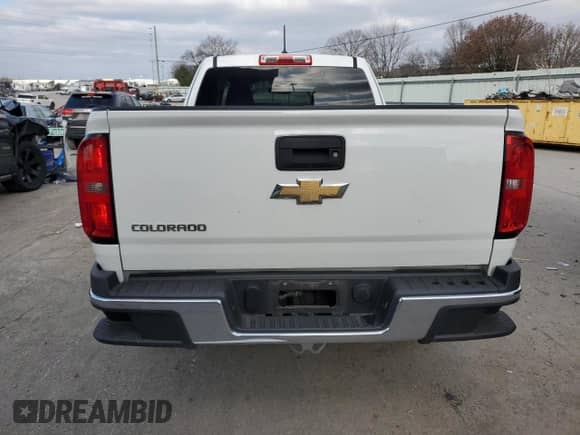2016 Chevrolet Colorado 2WD with VIN 1GCHSAEA1G1295506, listed as a Copart auction lot 83327584 with 29,493 mi miles and Salvage title. Bid and sale history available at DreamBid. Image 6.