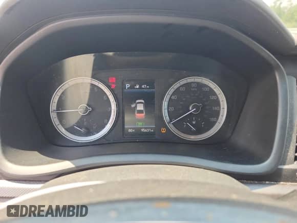 2018 Hyundai Sonata SEL with VIN 5NPE34AFXJH610550, listed as a Copart auction lot 63600815 with 95,631 mi miles and Salvage title. Bid and sale history available at DreamBid. Image 9.