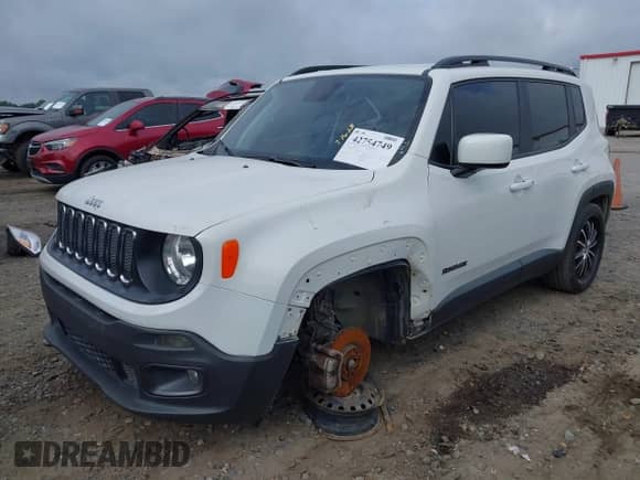 2018 Jeep Renegade Latitude with VIN ZACCJABB5JPJ67879, listed as a IAAI auction lot 42754749 with 114,217 mi miles and . Bid and sale history available at DreamBid. Image 2.