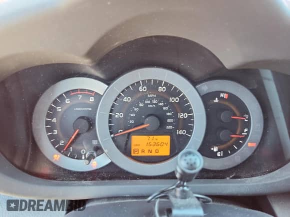 2010 Toyota RAV4 Sport with VIN 2T3RF4DV6AW075060, listed as a Copart auction lot 80339405 with 153,604 mi miles and Salvage title. Bid and sale history available at DreamBid. Image 9.