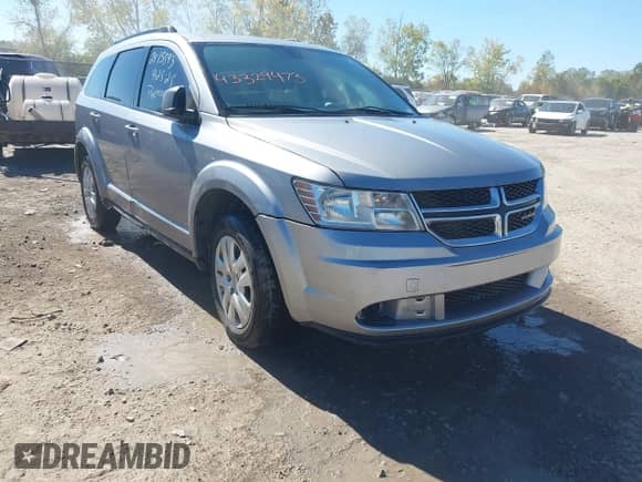 2016 Dodge Journey SE with VIN 3C4PDCAB0GT186088, listed as a IAAI auction lot 43329473 with 169,972 mi miles and . Bid and sale history available at DreamBid. Image 1.