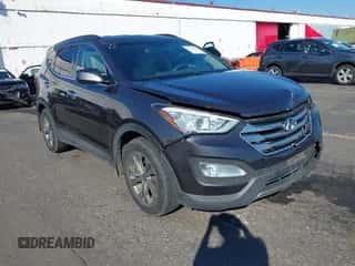 2015 Hyundai Santa Fe with VIN 5XYZUDLB7FG248555, listed as a IAAI auction lot 43273061 with 84,258 mi miles and . Bid and sale history available at DreamBid. Image 1.