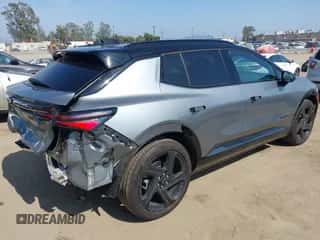 2024 Chevrolet Equinox EV RS с VIN 3GN7DNRP2RS234301, выставлен на аукционе IAAI как лот 42484066 с пробегом 2 232 миль миль и . История ставок и продаж доступна на DreamBid. Изображение 4.