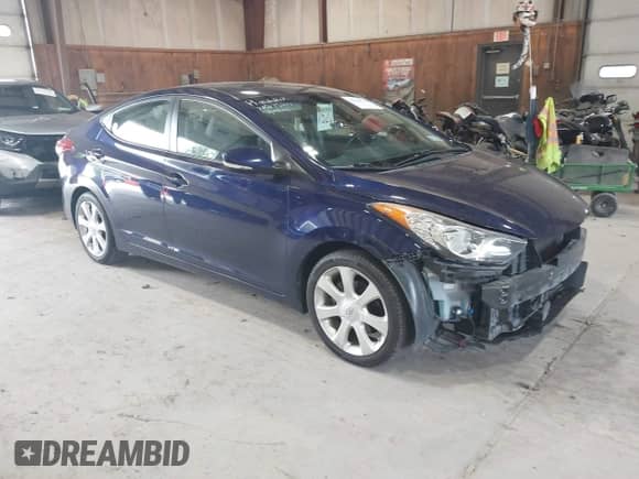 2011 Hyundai Elantra GLS z VIN 5NPDH4AE5BH020777, wystawiony jako IAAI lot #42936134 z przebiegiem 163 244 mil mil oraz . Historia ofert i sprzedaży dostępna na DreamBid. Obrazek 1.