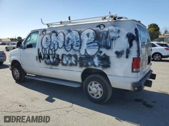 2014 Ford Econoline Cargo Commercial with VIN 1FTNE2EW0EDA19213, listed as a Copart auction lot 71137305 with 184,738 mi miles and Clean title. Bid and sale history available at DreamBid. Image 2.