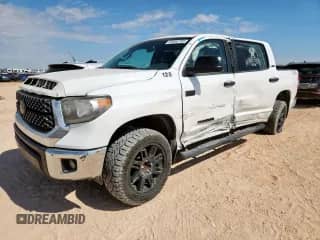 2021 Toyota Tundra SR5 with VIN 5TFEY5F18MX275141, listed as a Copart auction lot 85462795 with 32,669 mi miles and Salvage title. Bid and sale history available at DreamBid. Image 1.
