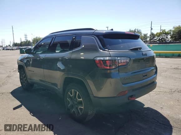 2019 Jeep Compass Trailhawk z VIN 3C4NJDDB5KT721183, wystawiony jako Copart lot #68775535 z przebiegiem 95 345 mil mil oraz Szkoda całkowita • Salvage title. Historia ofert i sprzedaży dostępna na DreamBid. Obrazek 2.
