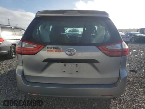 2015 Toyota Sienna L with VIN 5TDZK3DC3FS544361, listed as a Copart auction lot 82285045 with 67,523 mi miles and Salvage title. Bid and sale history available at DreamBid. Image 6.