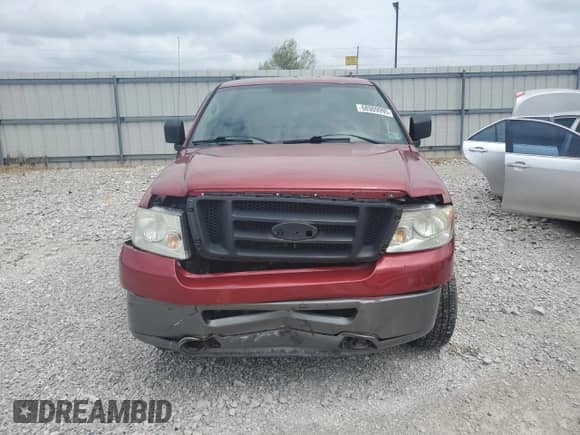 2008 Ford F-150 XL with VIN 1FTRF14W28KD96619, listed as a Copart auction lot 68909995 with 158,928 mi miles and Salvage title. Bid and sale history available at DreamBid. Image 5.