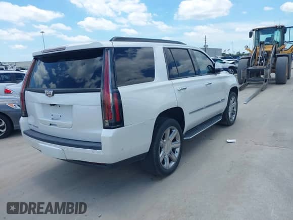 2017 Cadillac Escalade Luxury with VIN 1GYS3BKJ2HR145088, listed as a IAAI auction lot 41517213 with 52,329 mi miles and . Bid and sale history available at DreamBid. Image 4.