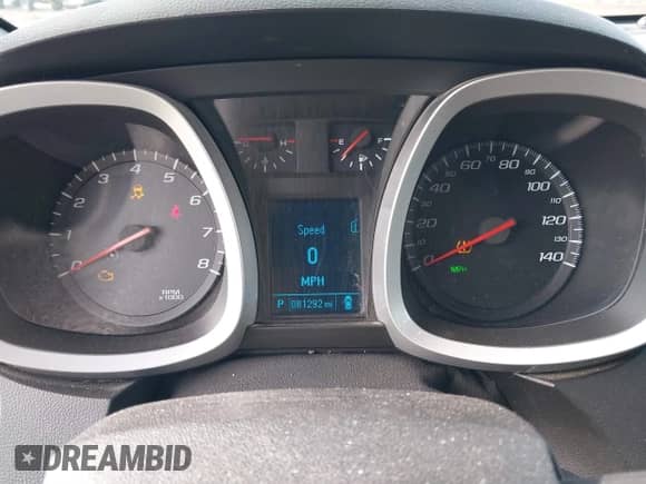 2012 Chevrolet Equinox 1LT with VIN 2GNFLEE58C6216622, listed as a IAAI auction lot 41681840 with 81,292 mi miles and . Bid and sale history available at DreamBid. Image 15.