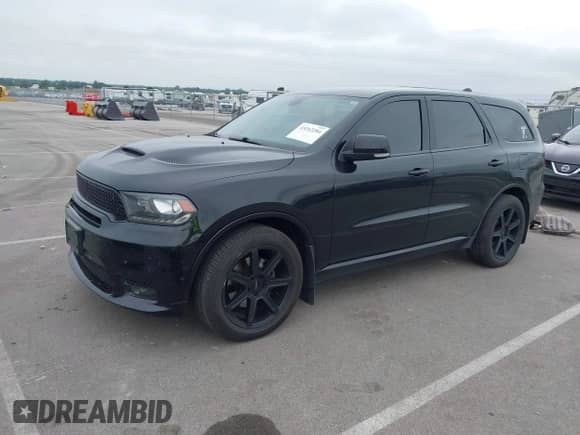 2018 Dodge Durango R/T with VIN 1C4SDJCT6JC160800, listed as a IAAI auction lot 43262284 with 191,300 mi miles and . Bid and sale history available at DreamBid. Image 2.