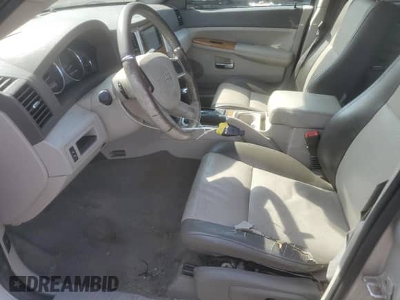 2008 Jeep Grand Cherokee Limited z VIN 1J8HR58N88C203372, wystawiony jako Copart lot #81389395 z przebiegiem 184 822 mil mil oraz Szkoda całkowita • Salvage title. Historia ofert i sprzedaży dostępna na DreamBid. Obrazek 7.