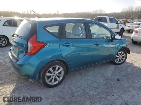 2015 Nissan Note SL с VIN 3N1CE2CP9FL389352, выставлен на аукционе Copart как лот 49524455 с пробегом 73 672 миль миль и Списание • Salvage title. История ставок и продаж доступна на DreamBid. Изображение 3.