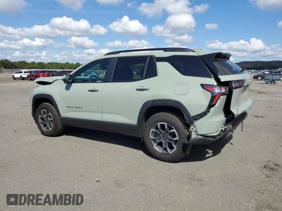 2025 Chevrolet Equinox AWD ACTIV с VIN 3GNAXSEG2SL167247, выставлен на аукционе Copart как лот 69662295 с пробегом 4 043 миль миль и Списание • Salvage title. История ставок и продаж доступна на DreamBid. Изображение 2.