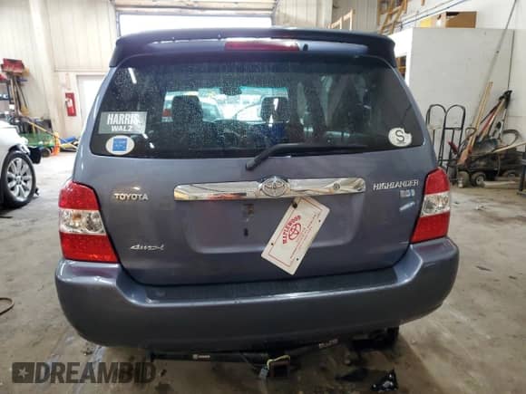 2006 Toyota Highlander Limited with VIN JTEEW21A860010092, listed as a Copart auction lot 68936935 with Not provided miles and Non repairable. Bid and sale history available at DreamBid. Image 6.
