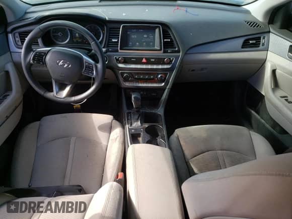 2018 Hyundai Sonata SEL with VIN 5NPE34AF2JH596790, listed as a Copart auction lot 66475925 with 82,747 mi miles and Salvage title. Bid and sale history available at DreamBid. Image 8.