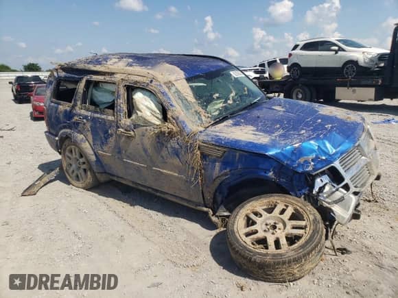 2007 Dodge Nitro SLT with VIN 1D8GT58K57W719391, listed as a Copart auction lot 62359585 with Not provided miles and Salvage title. Bid and sale history available at DreamBid. Image 4.