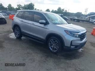 2022 Honda Passport EX-L с VIN 5FNYF8H5XNB021611, выставлен на аукционе IAAI как лот 42876732 с пробегом 29 265 миль миль и . История ставок и продаж доступна на DreamBid. Изображение 1.