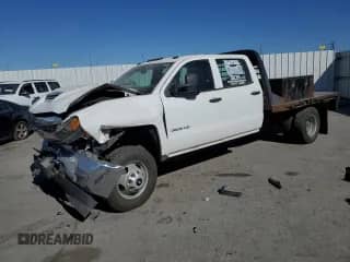 2017 Chevrolet Silverado 3500HD Work Truck z VIN 1GB4KYCY2HF211287, wystawiony jako Copart lot #73021724 z przebiegiem 91 803 mil mil oraz Szkoda całkowita • Salvage title. Historia ofert i sprzedaży dostępna na DreamBid. Obrazek 1.