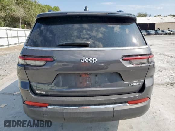 2024 Jeep Grand Cherokee Laredo with VIN 1C4RJJAG2R8599746, listed as a Copart auction lot 70028105 with Not provided miles and Salvage title. Bid and sale history available at DreamBid. Image 6.