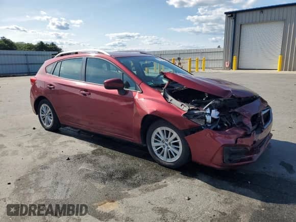 2017 Subaru Impreza Premium с VIN 4S3GTAB66H3732155, выставлен на аукционе Copart как лот 65977965 с пробегом 67 612 миль миль и Списание • Salvage title. История ставок и продаж доступна на DreamBid. Изображение 4.