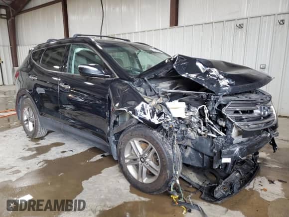 2017 Hyundai Santa Fe 2.4L z VIN 5NMZUDLB7HH001464, wystawiony jako Copart lot #82045805 z przebiegiem 118 615 mil mil oraz Szkoda całkowita • Salvage title. Historia ofert i sprzedaży dostępna na DreamBid. Obrazek 4.