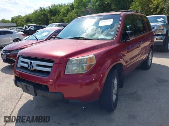 2006 Honda Pilot LX с VIN 5FNYF28126B033070, выставлен на аукционе IAAI как лот 42967252 с пробегом 207 472 миль миль и . История ставок и продаж доступна на DreamBid. Изображение 2.
