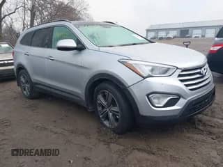 2015 Hyundai Santa Fe GLS with VIN KM8SRDHF8FU105624, listed as a IAAI auction lot 41064359 with 201,448 mi miles and . Bid and sale history available at DreamBid. Image 1.