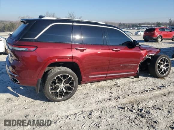 2022 Jeep Grand Cherokee Summit Reserve с VIN 1C4RJHET5N8555024, выставлен на аукционе Copart как лот 46536995 с пробегом 60 615 миль миль и Списание • Salvage title. История ставок и продаж доступна на DreamBid. Изображение 3.