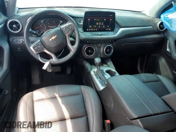 2024 Chevrolet Blazer LT with VIN 3GNKBJRS6RS199677, listed as a Copart auction lot 58619585 with 19,199 mi miles and Salvage title. Bid and sale history available at DreamBid. Image 8.