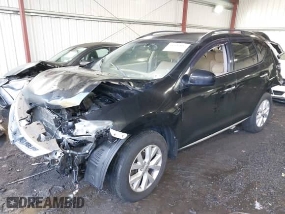 2014 Nissan Murano S with VIN JN8AZ1MW3EW510088, listed as a IAAI auction lot 41526893 with 193,364 mi miles and . Bid and sale history available at DreamBid. Image 2.