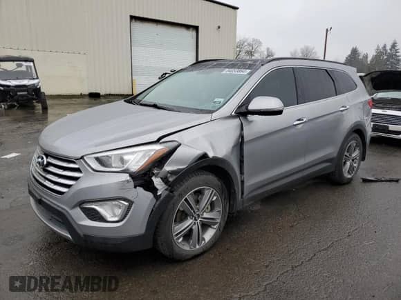 2015 Hyundai Santa Fe Limited z VIN KM8SRDHF1FU100345, wystawiony jako Copart lot #84053864 z przebiegiem 79 351 mil mil oraz Szkoda całkowita • Salvage title. Historia ofert i sprzedaży dostępna na DreamBid. Obrazek 1.