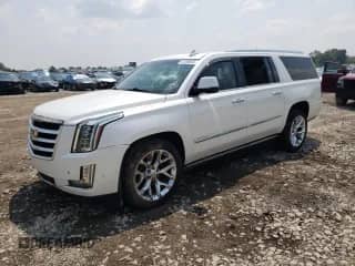 2017 Cadillac Escalade ESV Premium Luxury с VIN 1GYS4JKJ2HR249572, выставлен на аукционе Copart как лот 67258055 с пробегом 133 070 миль миль и Списание • Salvage title. История ставок и продаж доступна на DreamBid. Изображение 1.
