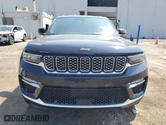 2023 Jeep Grand Cherokee Summit с VIN 1C4RJHEG8P8879638, выставлен на аукционе Copart как лот 67518215 с пробегом 37 247 миль миль и Списание • Salvage title. История ставок и продаж доступна на DreamBid. Изображение 5.