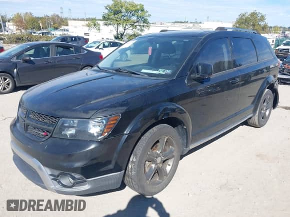 2015 Dodge Journey Crossroad with VIN 3C4PDCGB0FT547213, listed as a IAAI auction lot 43426178 with 99,999 mi miles and . Bid and sale history available at DreamBid. Image 2.